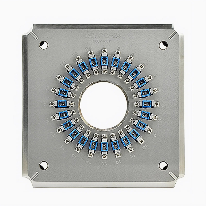 Refurb Squared Polishing Fixture/Holder for LC/UPC 24(EX LC/UPC-20) Connectors (LC/UPC-24 Connector Jig)