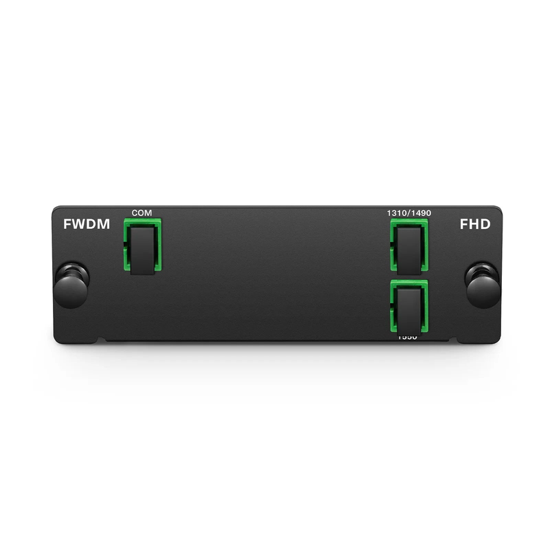 Refurb Squared FWDM-T1314R15-FD, T1310&1490/R1550nm Filter Wavelength Division Multiplexer, SC/APC, FHD Cassette