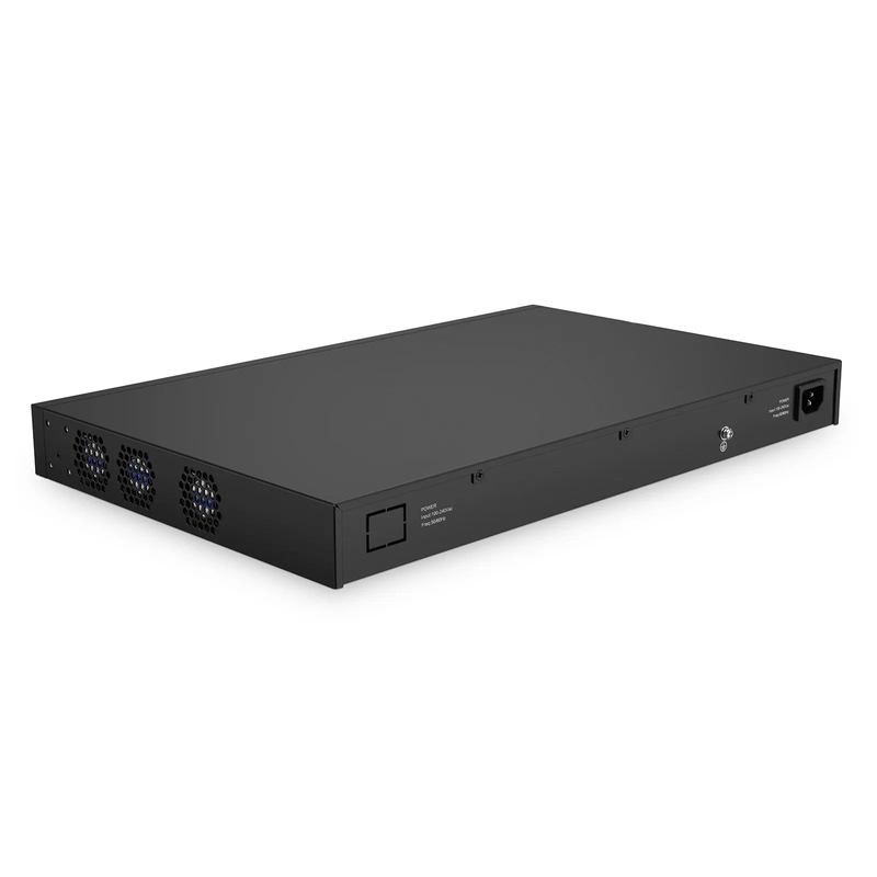 Refurb Squared OLT3611-04GP4S, Layer 3 Feature 4-Port GPON OLT with 10G SFP+ Uplink Ports, AC/DC Power Supply