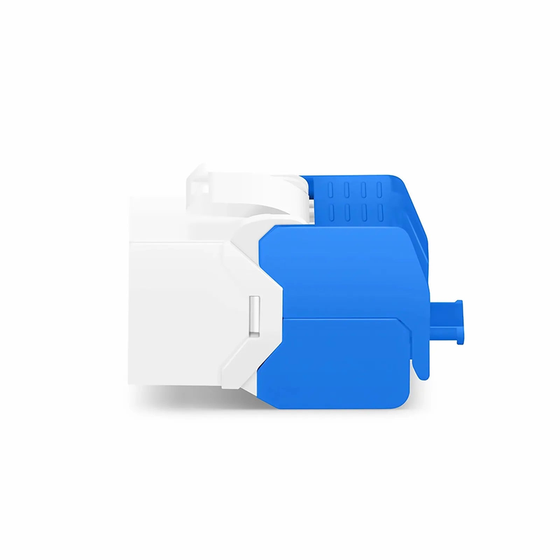 Refurb Squared Cat6a RJ45 (8P8C) Unshielded Toolless Keystone Jack Module, White (10 pcs/Pack)