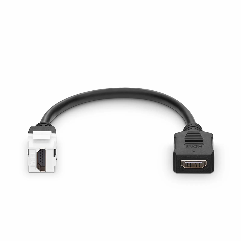 Refurb Squared HDMI SyncEase Extension Adapter Cable, White