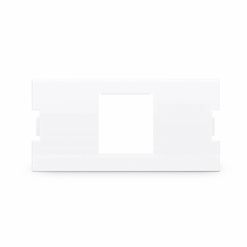 Refurb Squared 1-Port MOS Adapter, 1 Unit High, White
