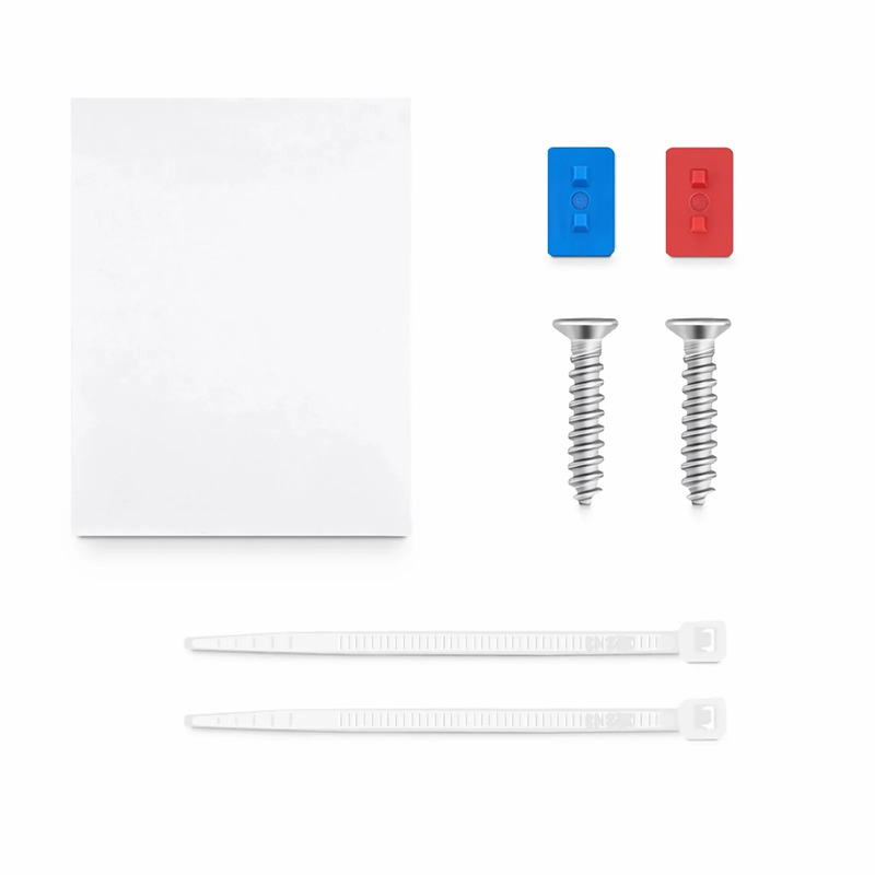 Refurb Squared Surface Mount Box, 1 Port, Unloaded, White