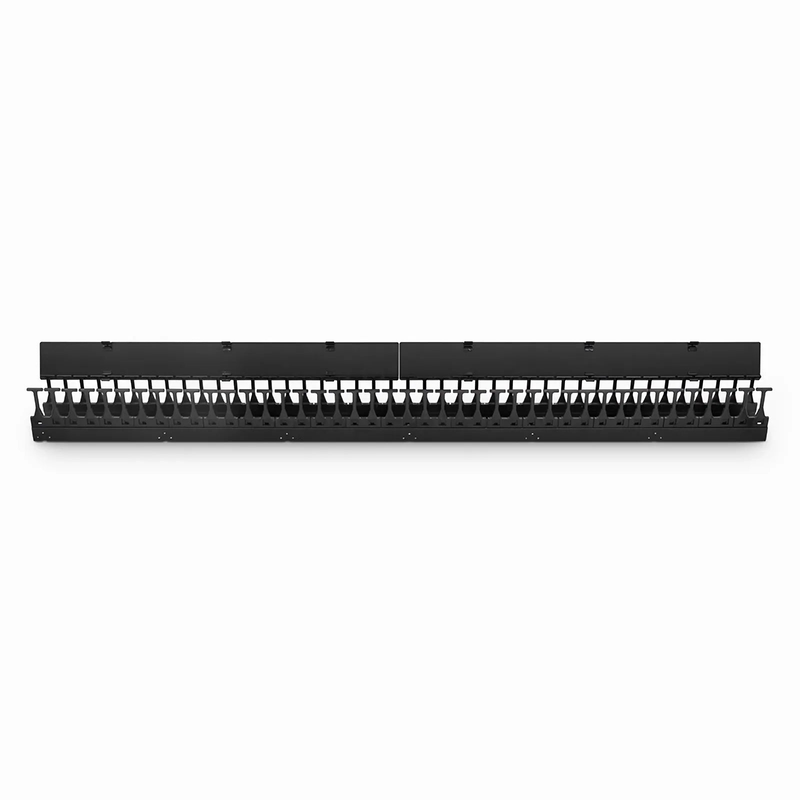 Refurb Squared Vertical Single Sided Cable Manager, 42RU, Bend Radius Finger, 3.5 in. Wide