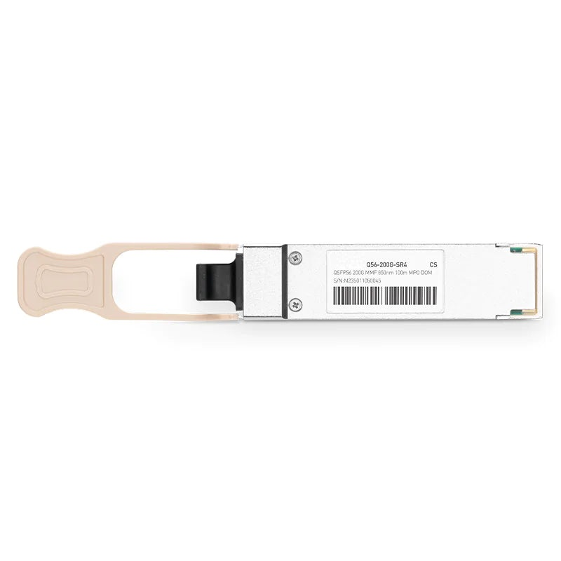 Generic Compatible 200GbE SR4 QSFP56 PAM4 850nm 100m MPO/MTP-12 UPC Optical Transceiver Module for MMF SFPS