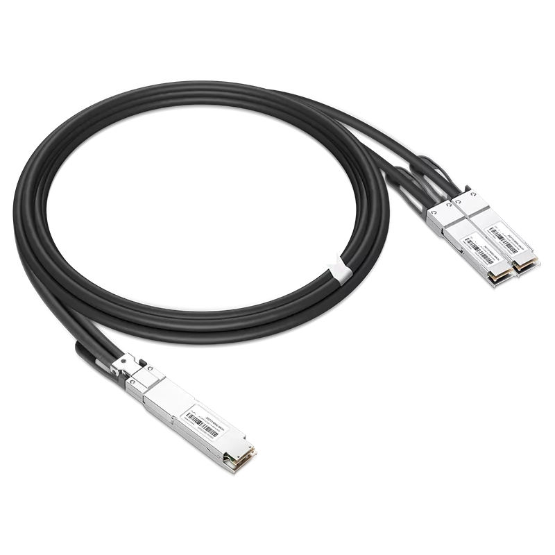 NVIDIA/Mellanox MCP7Y60-H003 Compatible DAC 3m (10ft) 400Gb/s OSFP (Finned Top) to 2x200Gb/s QSFP56 InfiniBand HDR Passive Copper Splitter Cable SFPS