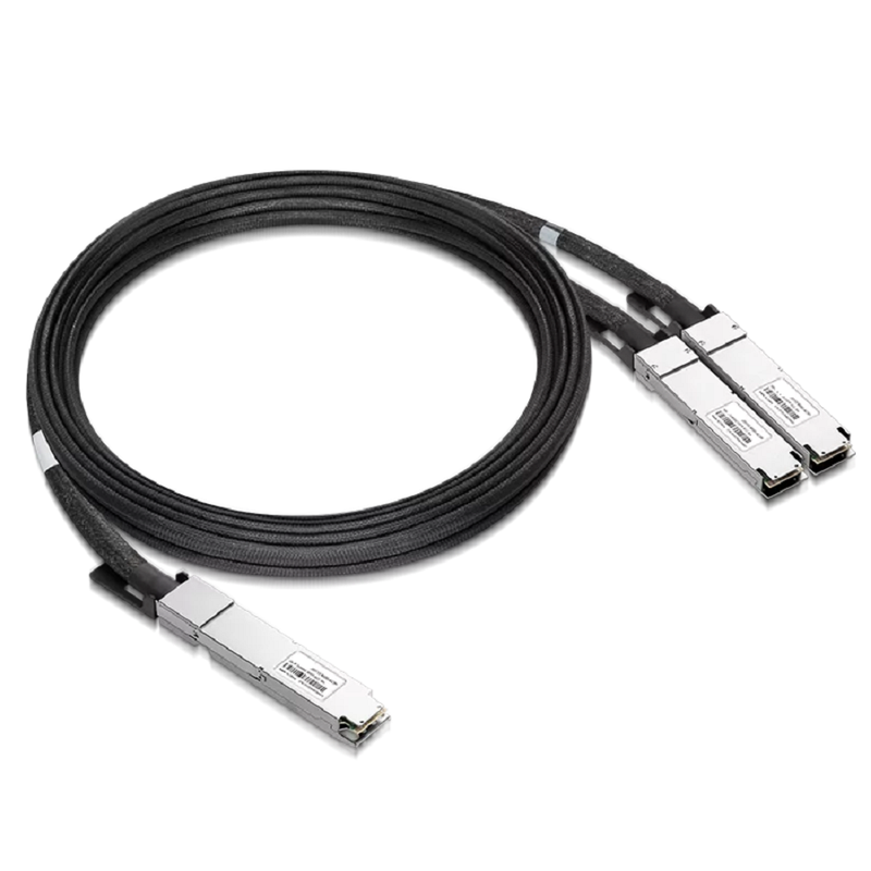 NVIDIA/Mellanox MCA7K10-X002 Compatible ACC 2m (7ft) Twin-port 2x800Gb/s OSFP224 IHS/Closed Finned Top to 2x800Gb/s OSFP224 RHS/ Flat Top InfiniBand XDR Active Copper Splitter Cable SFPS