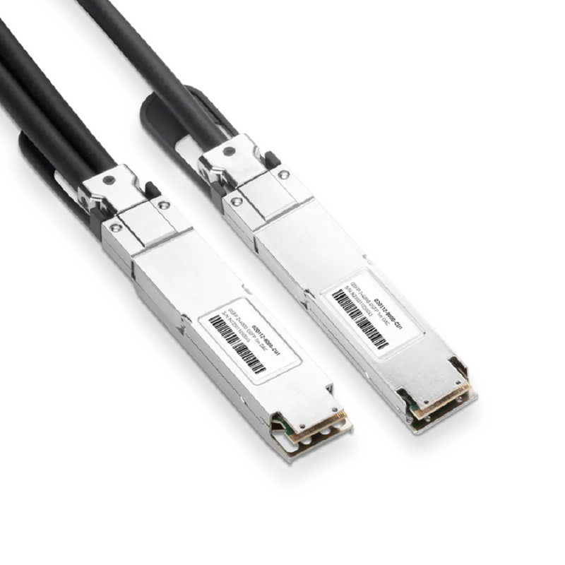 Generic Compatible AEC 3m (10ft) Twin-port 2x400Gb/s OSFP Finned Top to 2x400Gb/s OSFP Flat Top Active Electrical Splitter Cable SFPS