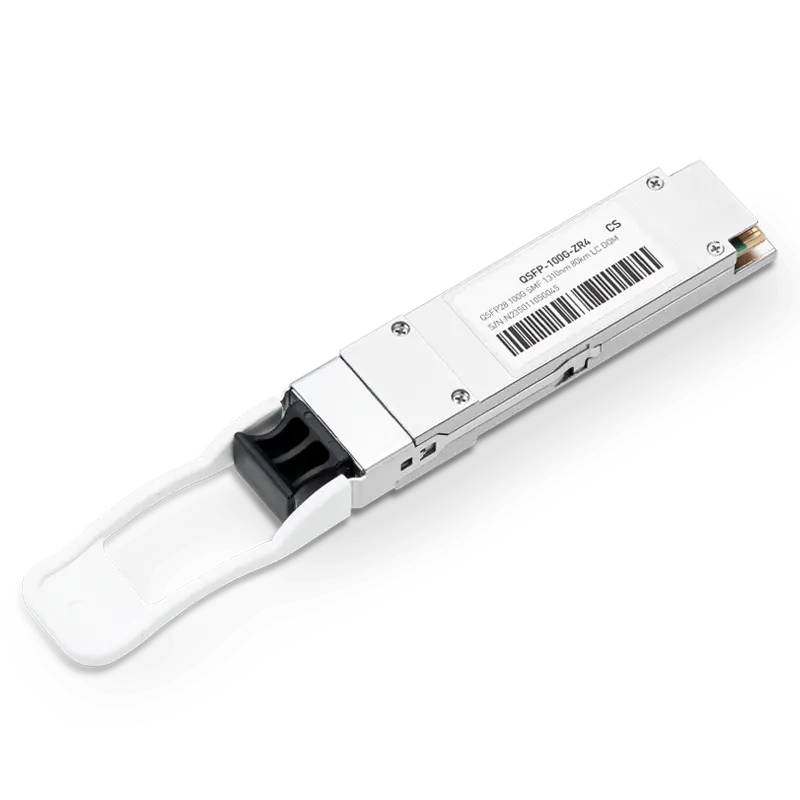 Juniper QSFP-100GBASE-ZR4 Compatible 100GBASE-ZR4 QSFP28 1310nm 80km(FEC) DOM Duplex LC Transceiver Module for SMF SFPS