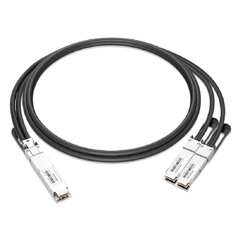 NVIDIA/Mellanox MCP7Y10-N01A (980-9I80A-00N01A) Compatible DAC 1.5m (5ft) Twin-port 2x400Gb/s OSFP Finned Top to 2x400Gb/s QSFP112 Flat Top InfiniBand NDR Passive Copper Splitter Cable SFPS