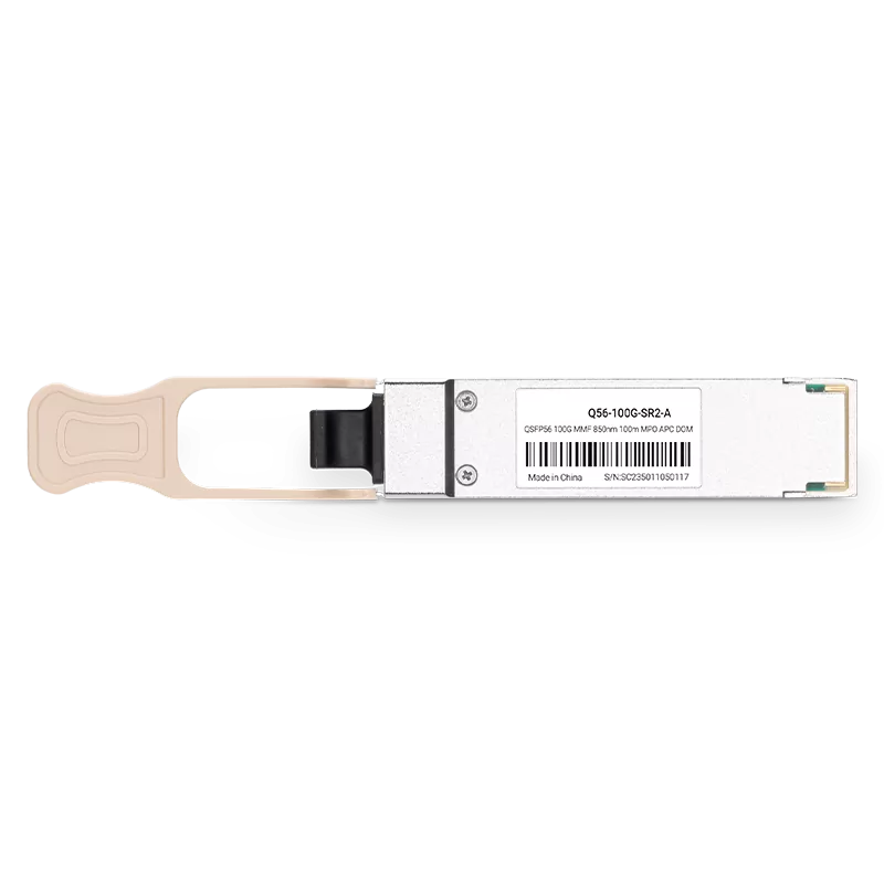 NVIDIA/Mellanox Compatible 100GbE SR2 QSFP56 PAM4 850nm 100m MPO/MTP-12 APC Optical Transceiver Module for MMF SFPS