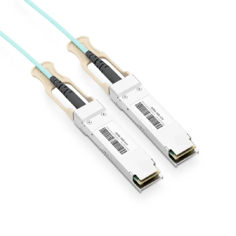 NVIDIA/Mellanox MFS1S50-H003E/MFS1S50-H003V Compatible AOC 3m (10ft) InfiniBand HDR 200Gb/s to 2x100Gb/s QSFP56 to 2xQSFP56 Active Optical Splitter Cable (850nm, MMF, LSZH) SFPS