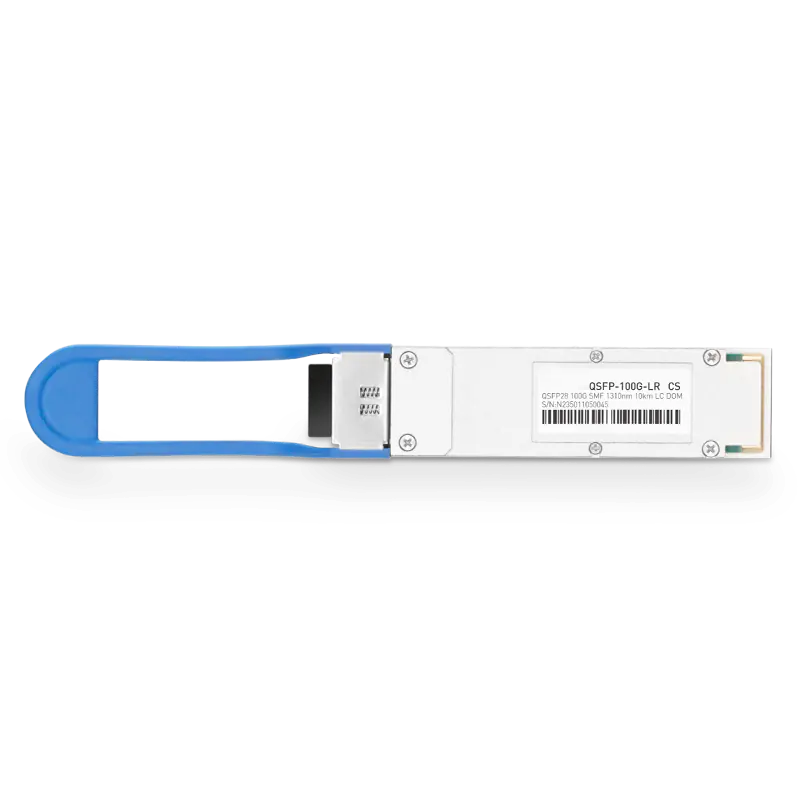 Extreme Compatible 100GBASE-LR QSFP28 PAM4 1310nm 10km DOM Duplex LC Transceiver Module for SMF SFPS
