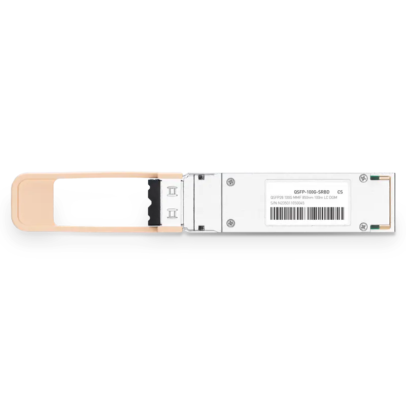 Mellanox QSFP28-BIDI-100G Compatible 100GBASE-SRBD QSFP28 850nm 70m (OM3) /100m (OM4) /150m (OM5) DOM Duplex LC Transceiver Module for MMF SFPS