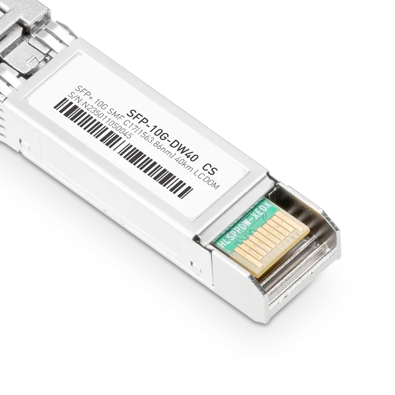 Cisco DWDM-SFP10G-C Compatible 10GBASE-DW80C SFP+ 1529.55nm 80km Duplex LC Transceiver Module for SMF SFPS