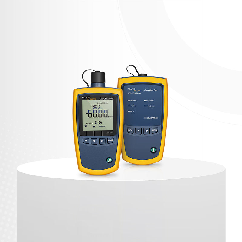Fluke Networks SFPOWERMETER SimpliFiber® Pro Handheld Optical Power Meter with 2.5mm SC/FC/ST Connector