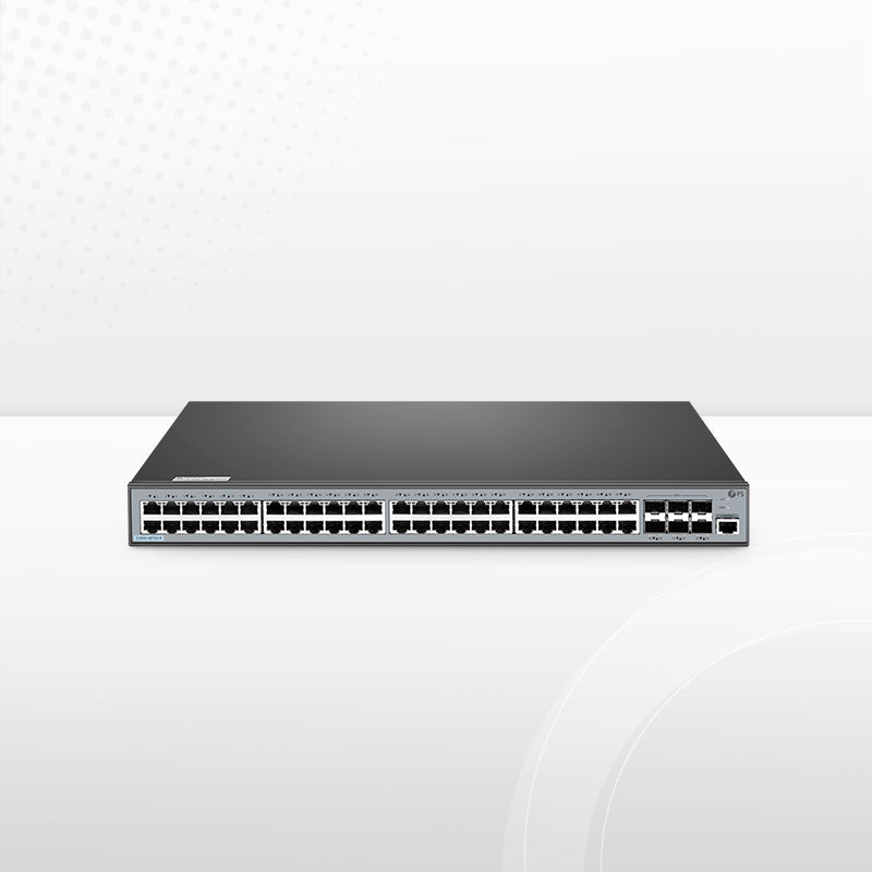 S3900-48T6S-R, 48-Port Gigabit Ethernet L2+ Switch, 48 x Gigabit RJ45, with 6 x 10Gb SFP+ Uplinks, Stackable Switch