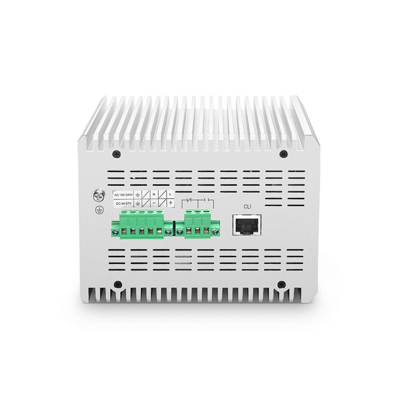 IES5100-16TS, 16-Port Gigabit Ethernet L2+ Managed Industrial Switch, 16 x 10/100/1000BASE-T, with 4 x 1Gb SFP and 4 x 10Gb SFP+, -40 to 75°C Operating Temperature