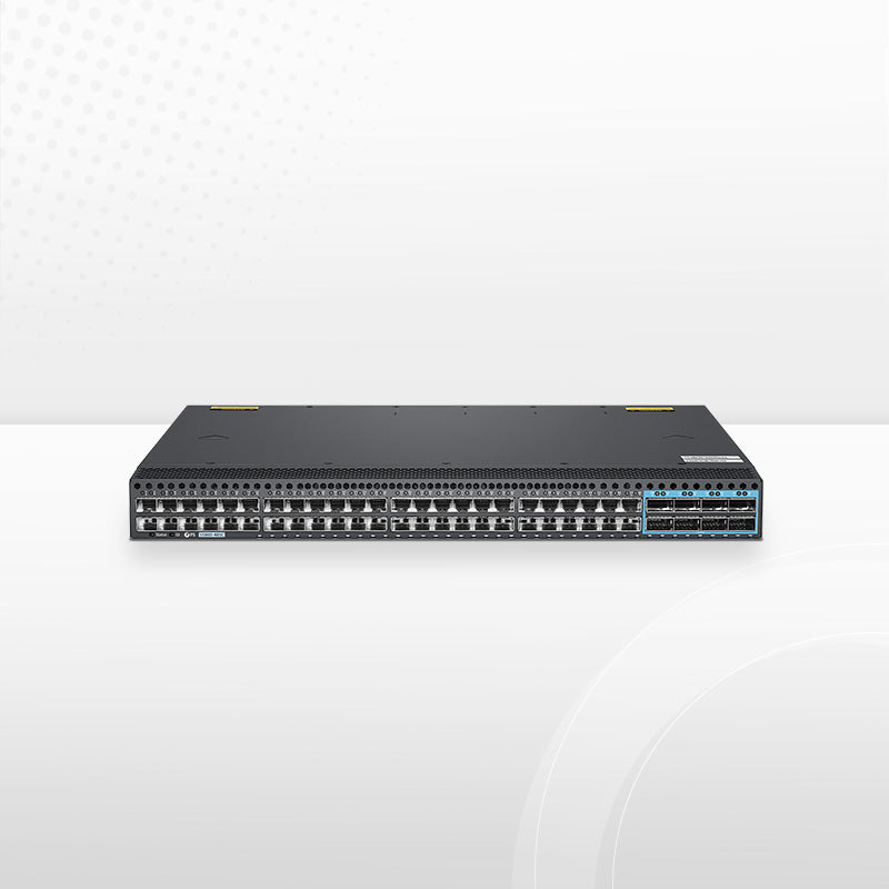 S5860-48SC, 48-Port Ethernet L3 Switch, 48 x 10Gb SFP+, with 8 x 100Gb QSFP28, Support Stacking, Broadcom Chip