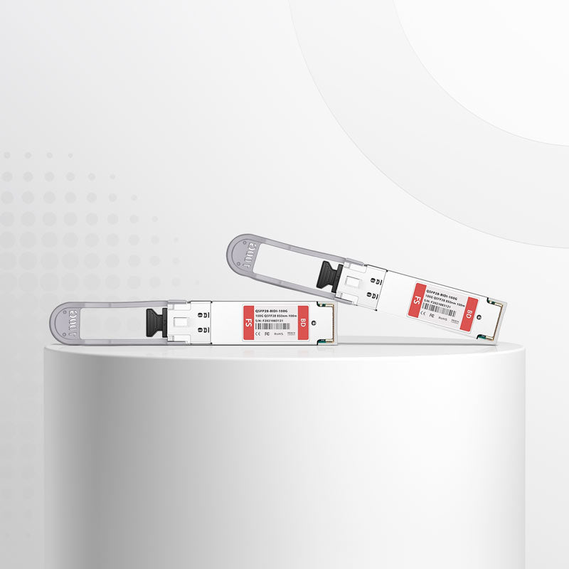 Cisco Compatible 100GBASE-SR SWDM4 QSFP28 BiDi 4 x 25G NRZ 850/880/910/940nm 100m DOM Duplex LC/UPC MMF Optical Transceiver Module