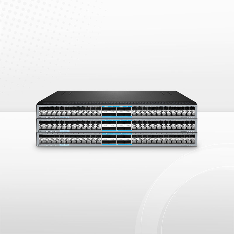 S5850-48S8C, 48-Port Ethernet L3 Switch, 48 x 10Gb SFP+, with 8 x 100Gb QSFP28, Support MPLS&MLAG