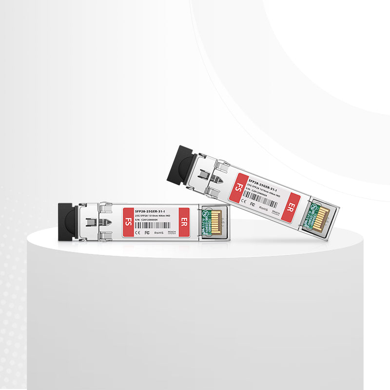 Cisco SFP-25G-ER-I Compatible 25GBASE-ER SFP28 1310nm 40km DOM Duplex LC/UPC SMF Optical Transceiver Module (Industrial)