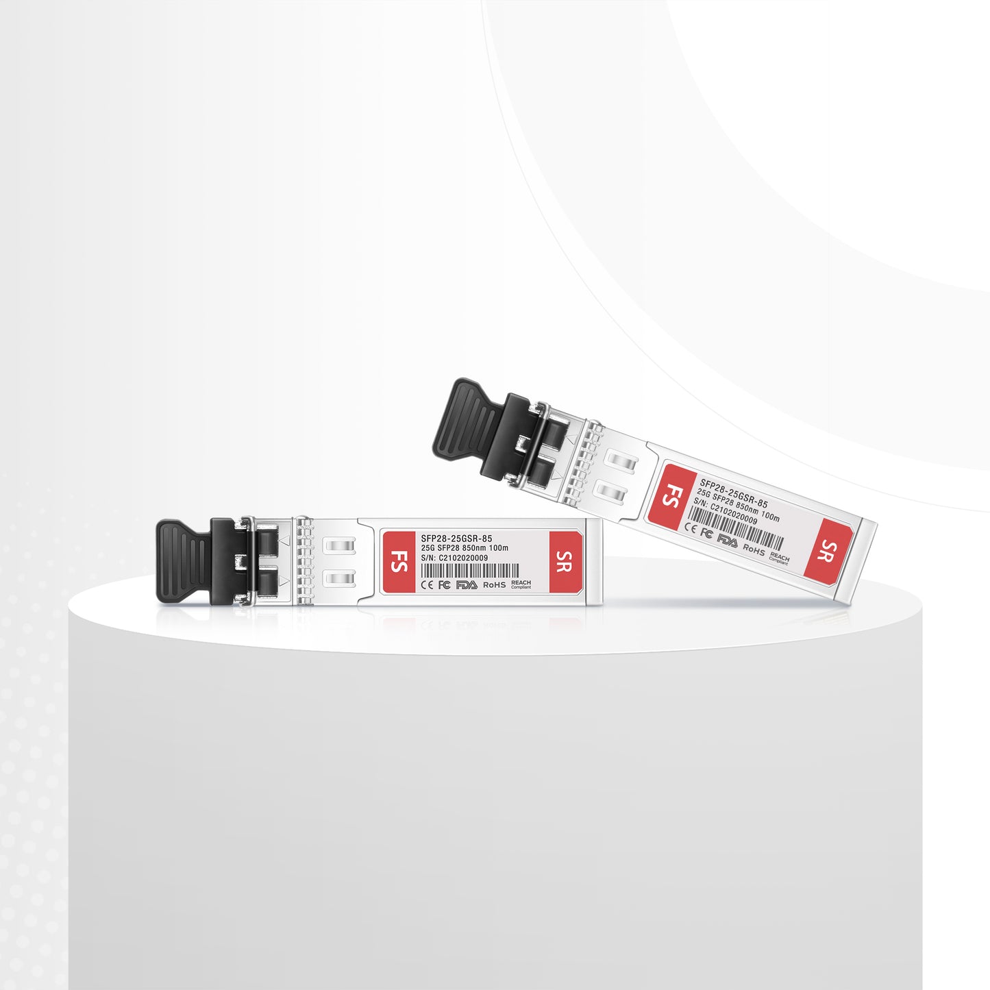 Juniper Networks Compatible 25GBASE-SR SFP28 850nm 100m DOM Duplex LC/UPC MMF Optical Transceiver Module