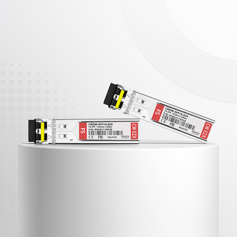 Cisco CWDM-SFP-1550-120 Compatible SFP 1000BASE-CWDM 1550nm 120km DOM Duplex LC/UPC SMF Optical Transceiver Module for Transmission