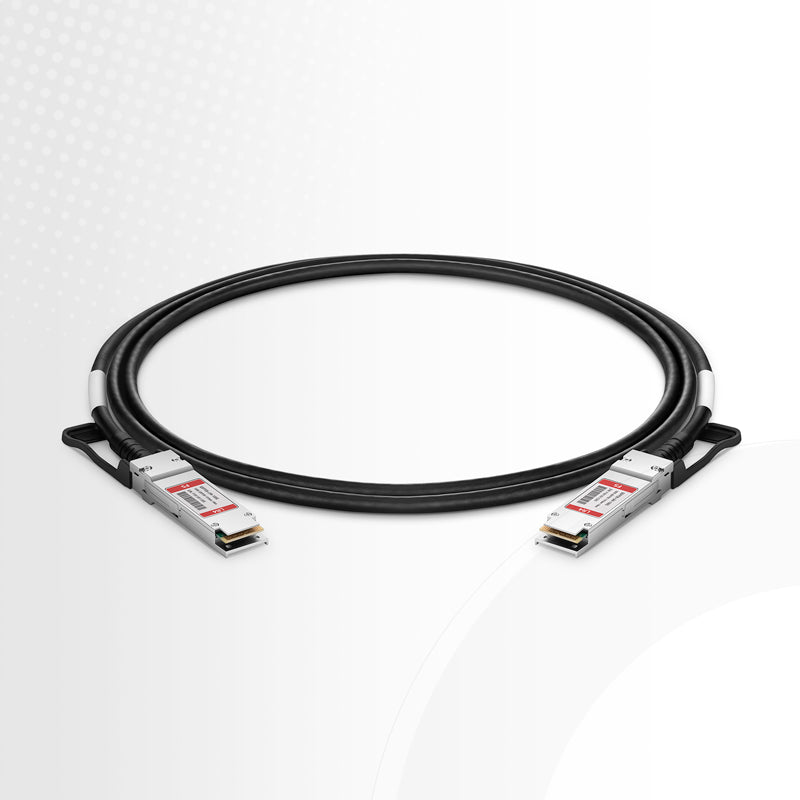 1.5m (5ft) Broadcom Compatible 100G QSFP28 4 x 25G NRZ Passive Direct Attach Copper Twinax Cable