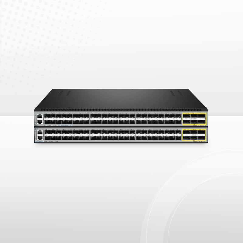 S5850-48S6Q-R, 48-Port Ethernet L3 Switch, 48 x 10Gb SFP+, with 6 x 40Gb QSFP+, Support MPLS&MLAG