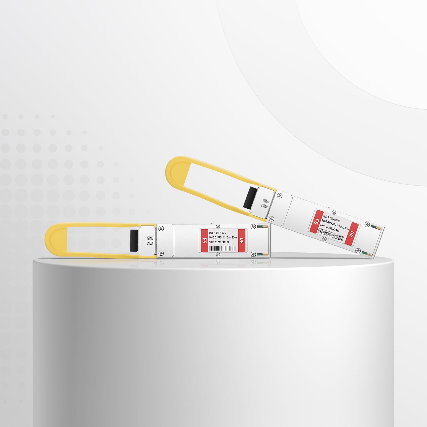 Cisco QSFP-100G-DR-S Compatible 100GBASE-DR QSFP28 Single Lambda 4 x 25G NRZ 1310nm 500m DOM Duplex LC/UPC SMF Optical Transceiver Module
