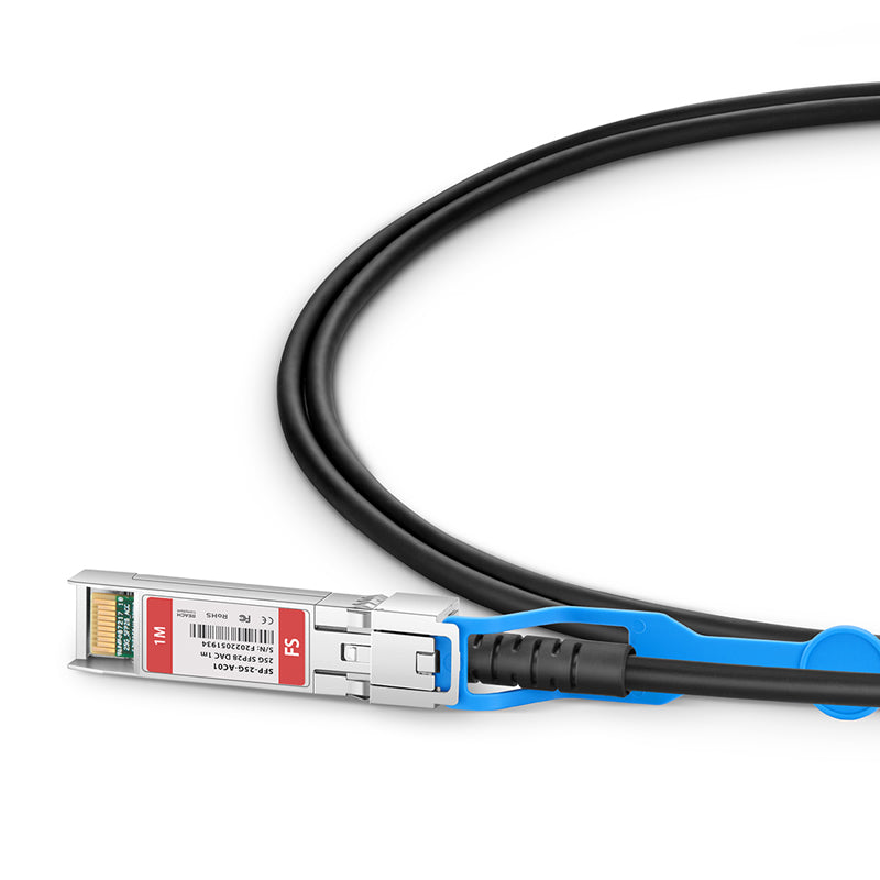 1m (3ft) Cisco Compatible 25G SFP28 Active Direct Attach Copper Twinax Cable