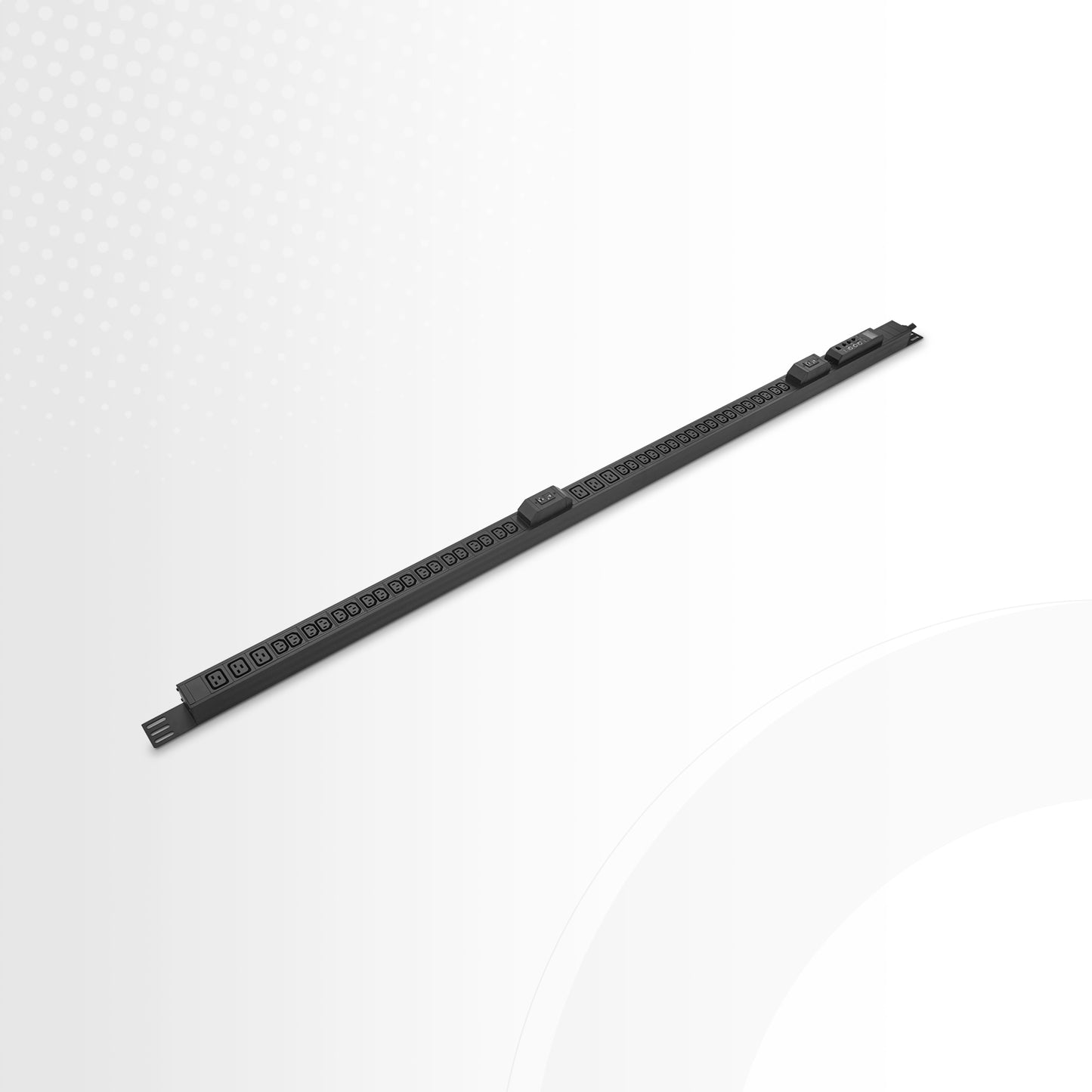 7.36kW Single-Phase 32A/230V Monitored Rack PDU, 36 x C13 & 6 x C19 Outlets, IEC 309 32A 2P+E Plug, 10ft Cord, 0U Vertical