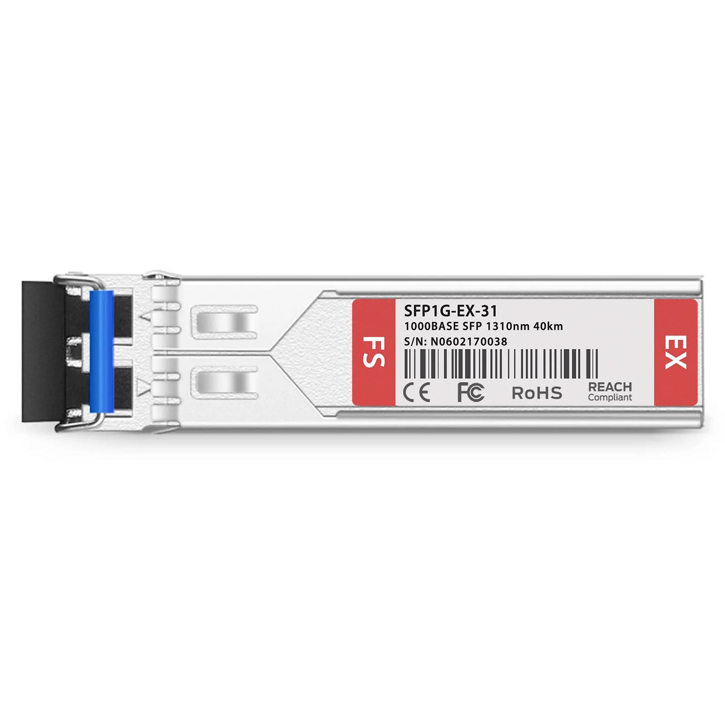 Cisco Linksys MGBLH1 Compatible 1000BASE-LH SFP 1310nm 40km DOM Duplex LC/UPC SMF Optical Transceiver Module
