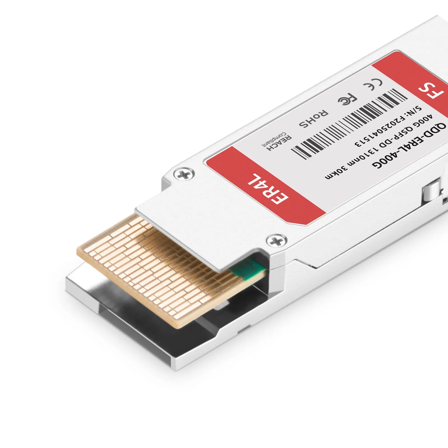 Cisco Compatible 400GBASE-ER4L QSFP-DD 8 x 50G PAM4 1310nm 30km DOM Duplex LC/UPC SMF Optical Transceiver Module