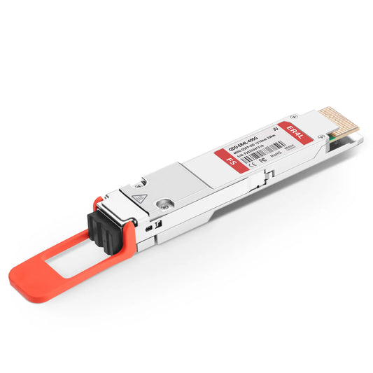 Juniper Networks QDD-400G-ER4-30 Compatible 400GBASE-ER4L QSFP-DD 8 x 50G PAM4 1310nm 30km DOM Duplex LC/UPC SMF Optical Transceiver Module