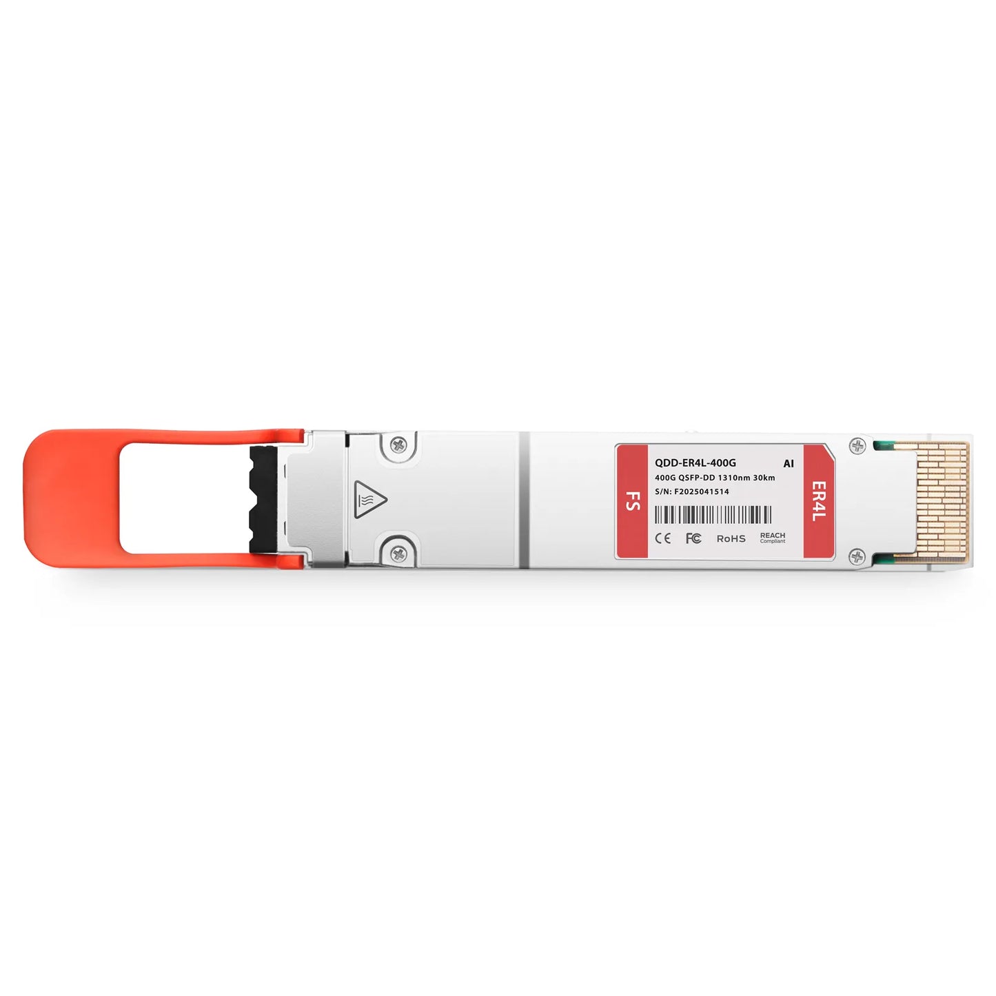 Arista Compatible 400GBASE-ER4L QSFP-DD 8 x 50G PAM4 1310nm 30km DOM Duplex LC/UPC SMF Optical Transceiver Module