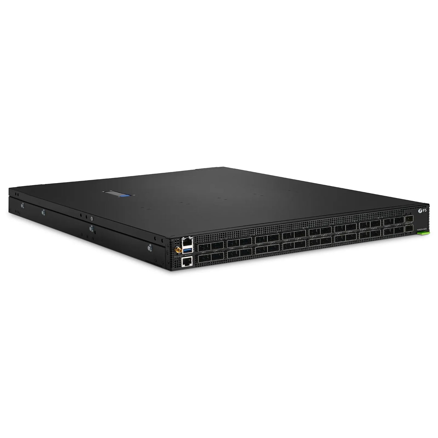 N8520-32D, 32-Port Ethernet Data Center Switch, 32 x 400Gb QSFP-DD, PicOS®, Broadcom Trident 4 Chip, Front-to-Back Airflow
