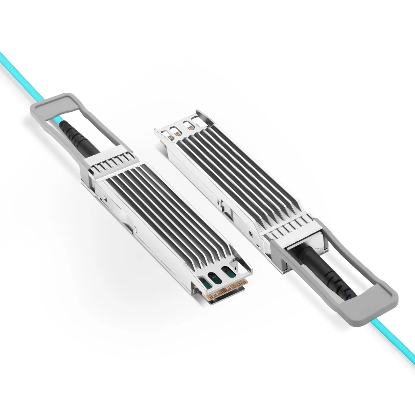 30m (98ft) NVIDIA/Mellanox Compatible 800G OSFP 8 x 100G PAM4 Finned Top Ethernet Active Optical Cable
