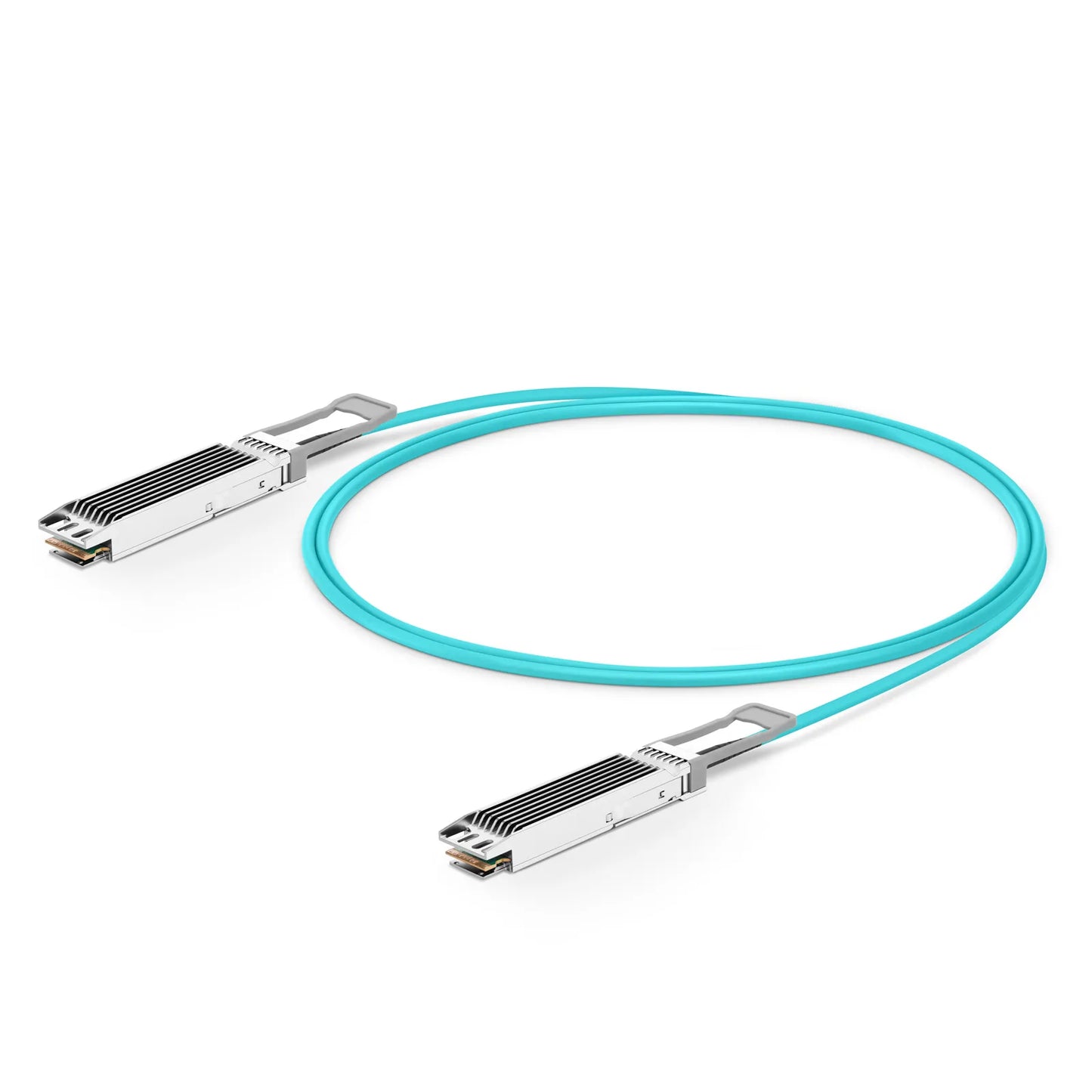 3m (10ft) NVIDIA/Mellanox Compatible 800G OSFP 8 x 100G PAM4 Finned Top Ethernet Active Optical Cable