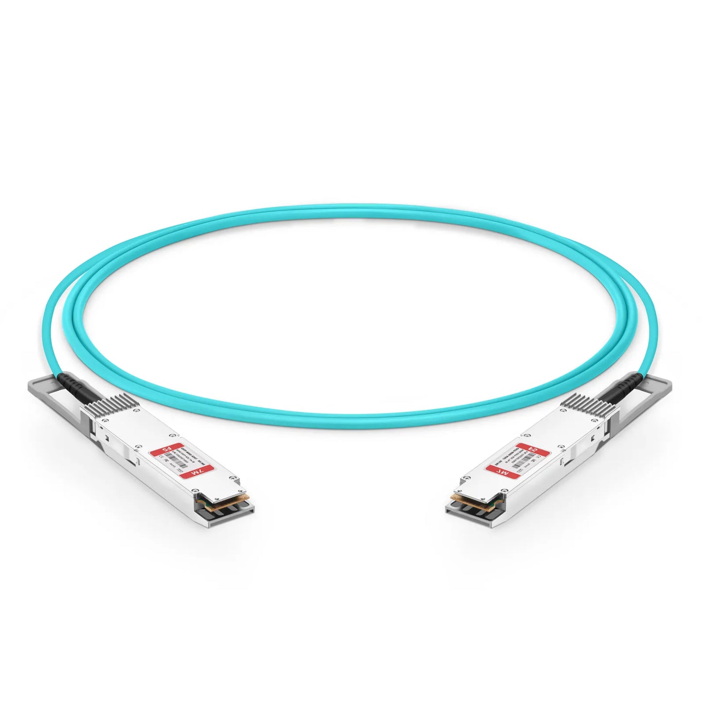 7m (23ft) NVIDIA/Mellanox Compatible 800G OSFP 8 x 100G PAM4 Finned Top InfiniBand NDR Active Optical Cable for Quantum-2 Switches
