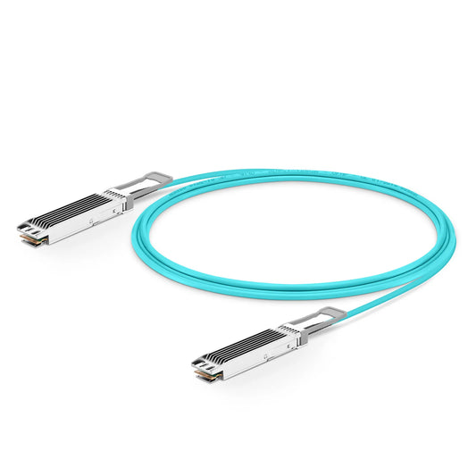 10m (33ft) NVIDIA/Mellanox Compatible 800G OSFP 8 x 100G PAM4 Finned Top InfiniBand NDR Active Optical Cable for Quantum-2 Switches