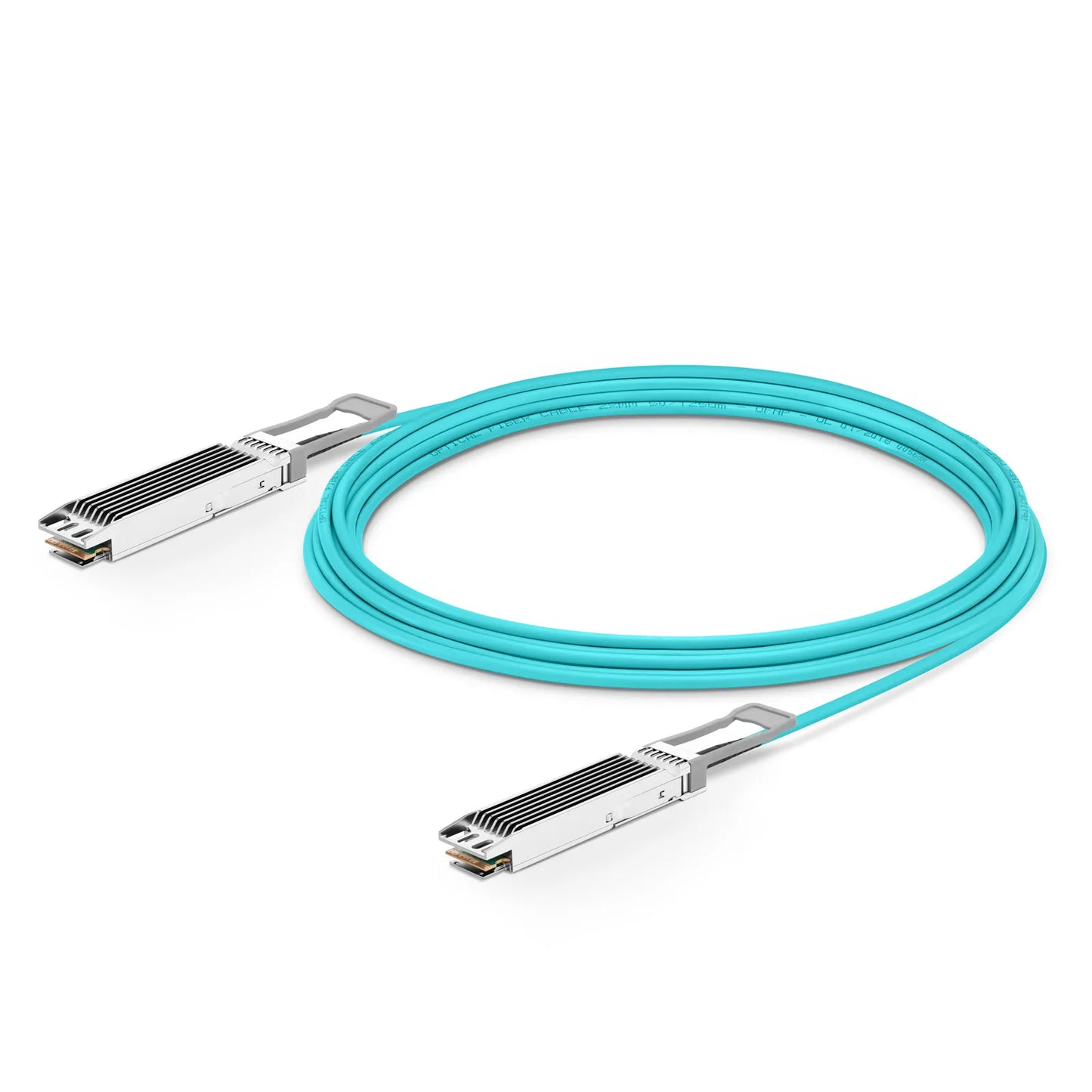 50m (164ft) NVIDIA/Mellanox Compatible 800G OSFP 8 x 100G PAM4 Finned Top InfiniBand NDR Active Optical Cable for Quantum-2 Switches