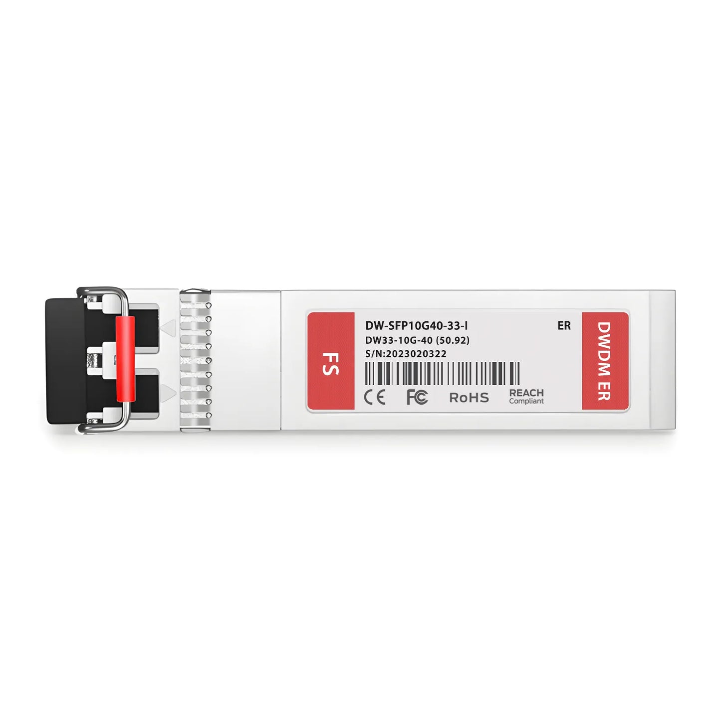 Ericsson C33 Compatible SFP+ 10G DWDM 1550.92nm 100GHz 40km DOM Duplex LC/UPC SMF Optical Transceiver Module For 4G Wireless (Industrial)