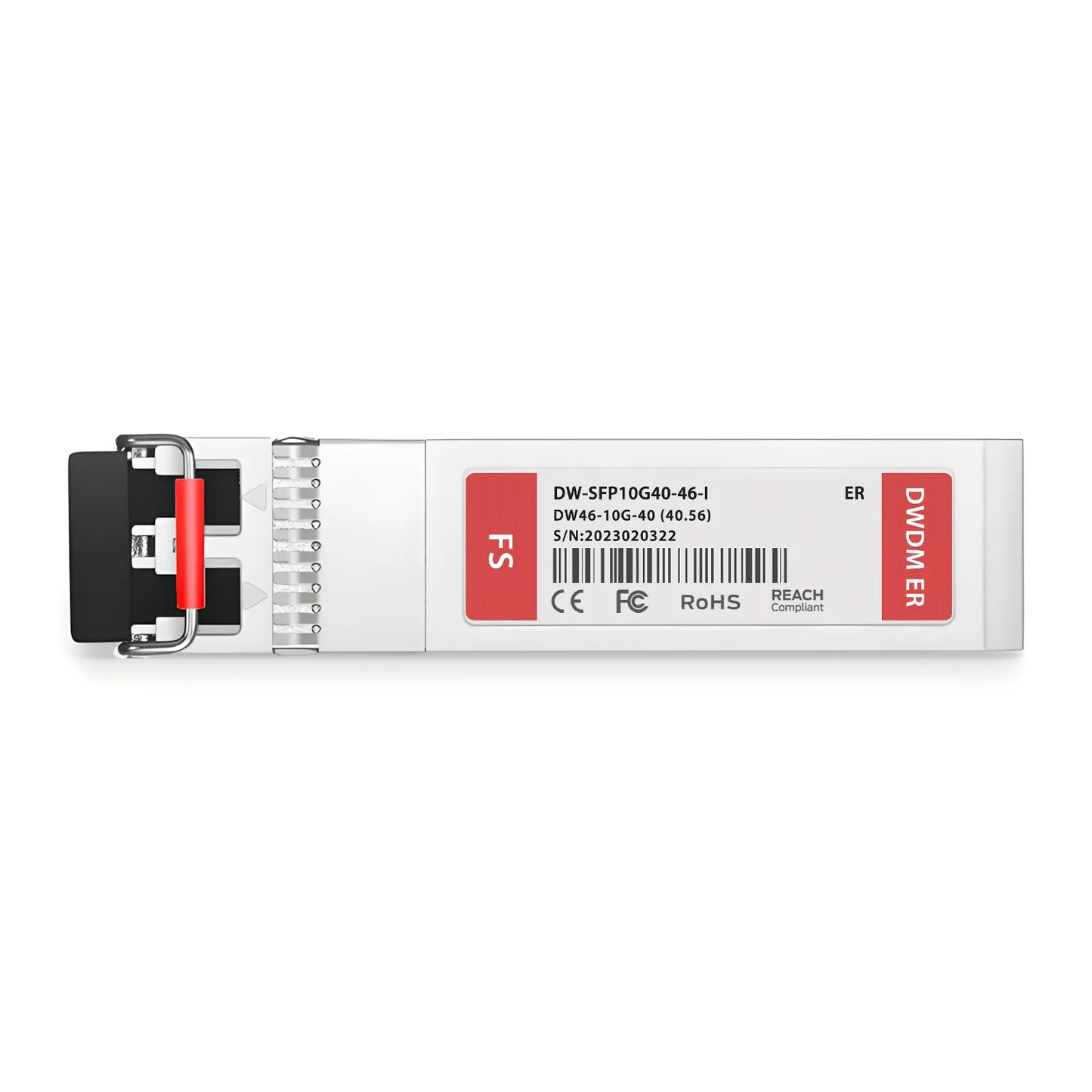 Ericsson C46 Compatible SFP+ 10G DWDM 1540.56nm 100GHz 40km DOM Duplex LC/UPC SMF Optical Transceiver Module For 4G Wireless (Industrial)
