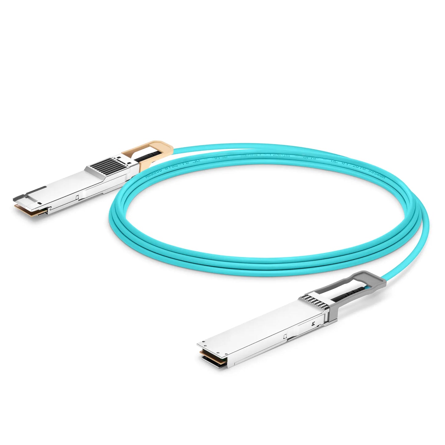 20m (66ft) Cisco Compatible 400G OSFP 8 x 50G PAM4 Flat Top to 400G QSFP-DD 8 x 50G PAM4 Active Optical Cable
