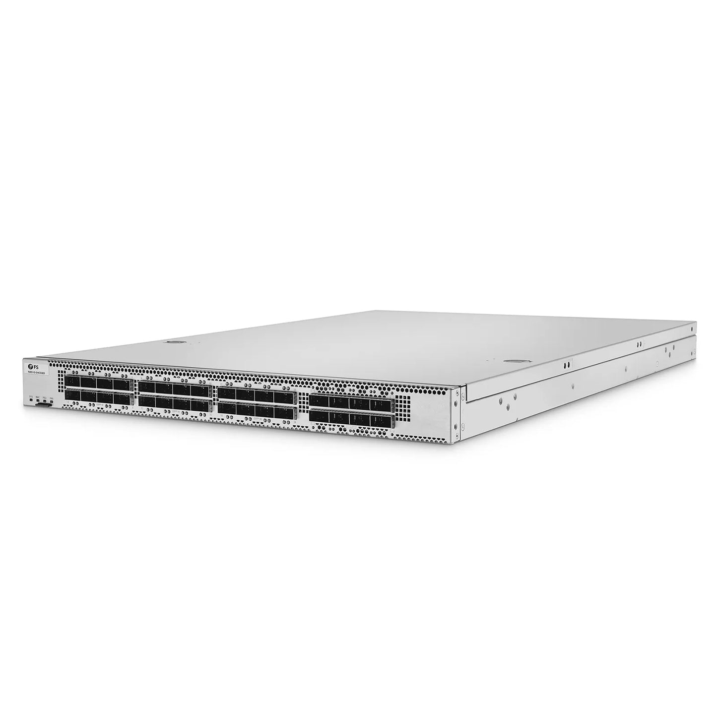 N8510-24CD8D, 24-Port Ethernet Data Center Switch, 24 x 200Gb QSFP56, with 8 x 400Gb QSFP-DD Uplinks, PicOS®, Broadcom Trident 4 Chip, Front-to-Back Airflow