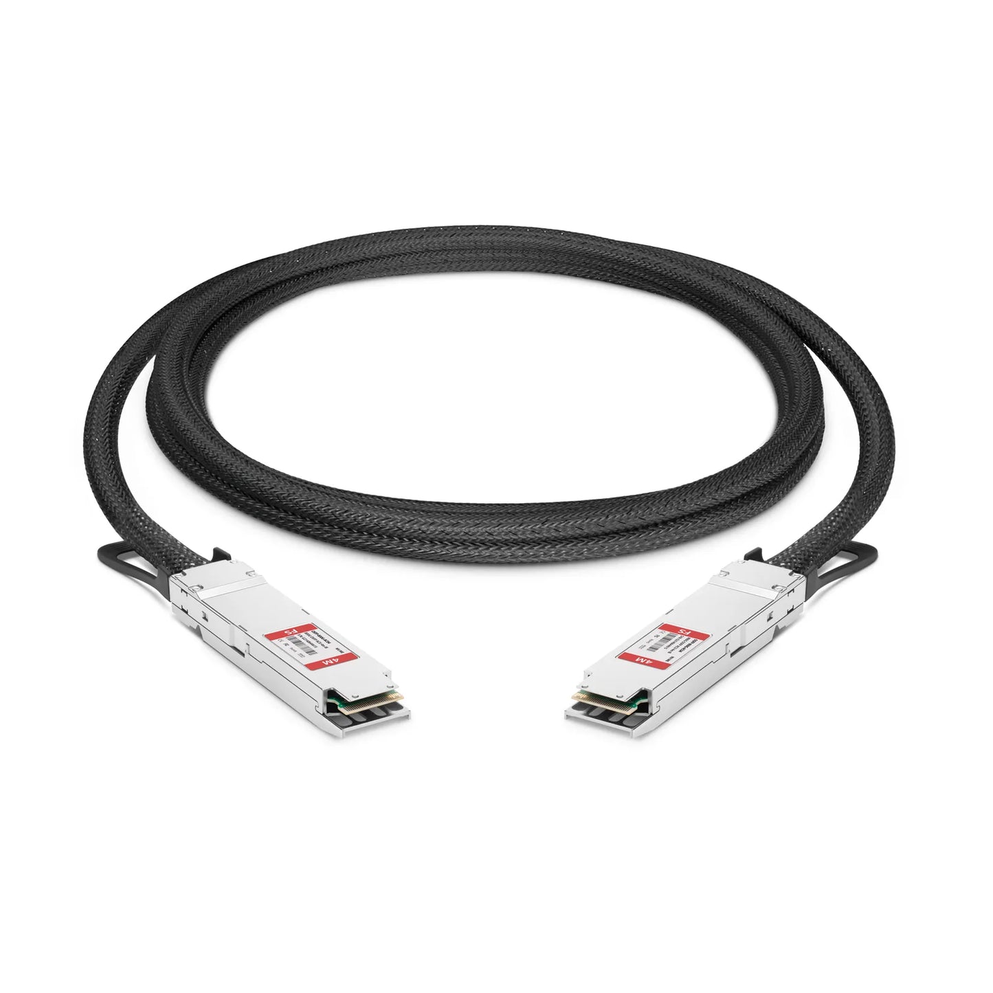 4m (13ft) NVIDIA/Mellanox MCA4J80-N004 Compatible 800G Twin-port OSFP 8 x 100G PAM4 Finned Top InfiniBand NDR Active Direct Attach Copper Twinax Cable for Quantum-2 Switches