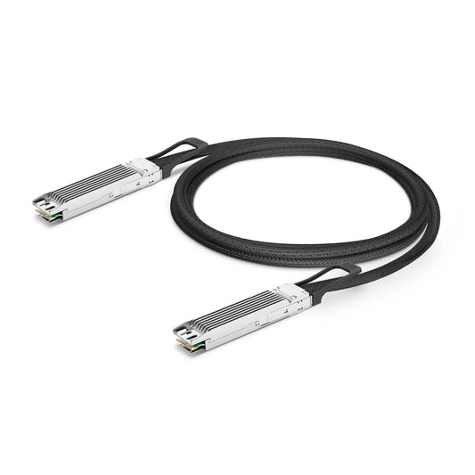 2m (7ft) NVIDIA/Mellanox MCA4J80-N002 Compatible 800G Twin-port OSFP 8 x 100G PAM4 Finned Top InfiniBand NDR Active Direct Attach Copper Twinax Cable for Quantum-2 Switches
