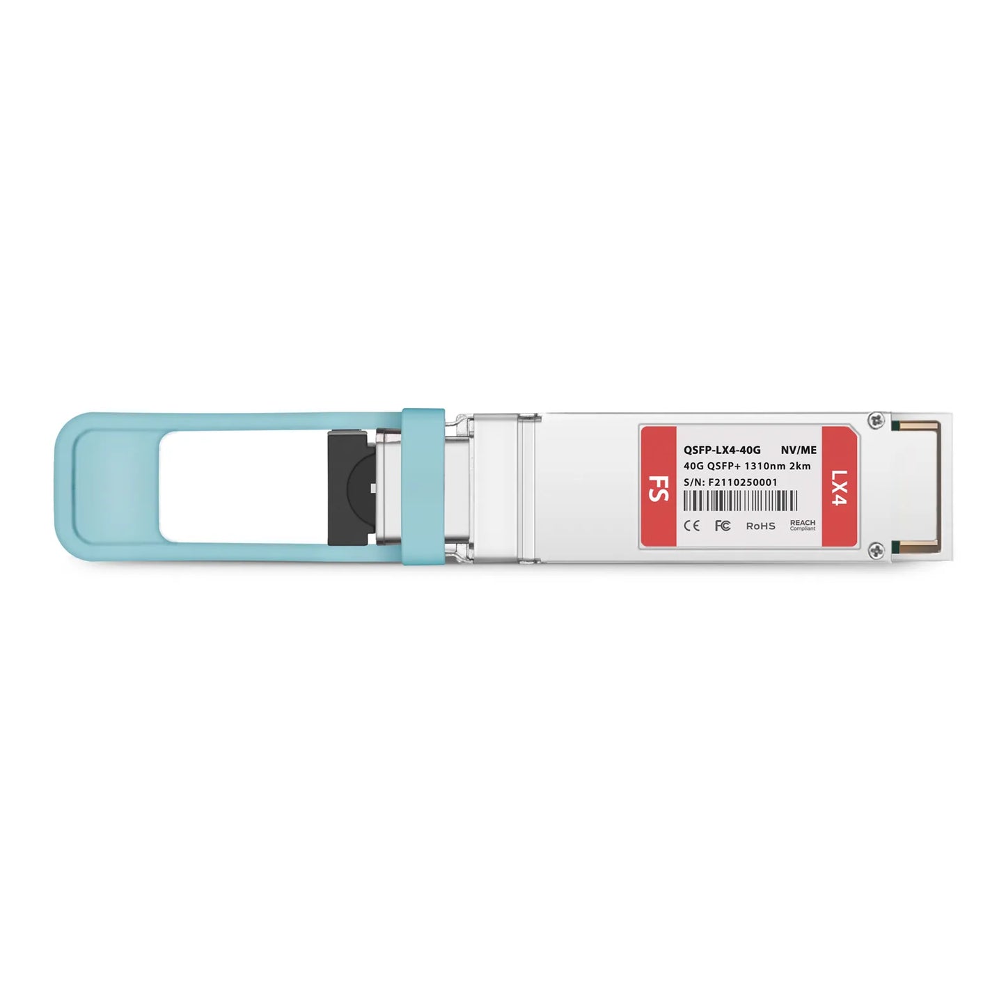 NVIDIA/Mellanox QSFP-LX4-40G Compatible 40GBASE-QSFP-LX4 QSFP+ 1310nm 2km DOM Duplex LC/UPC SMF/MMF Optical Transceiver Module